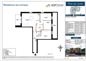 t4 à la vente -   62180  RANG DU FLIERS, surface 71 m2 vente t4 - UBI456392342